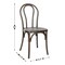 Flash Furniture HERCULES Commercial Dark Brown Indoor/Outdoor Wood Look Resin Thonet Style Chair L-9-M5-DKBRN-GG - alternate 2